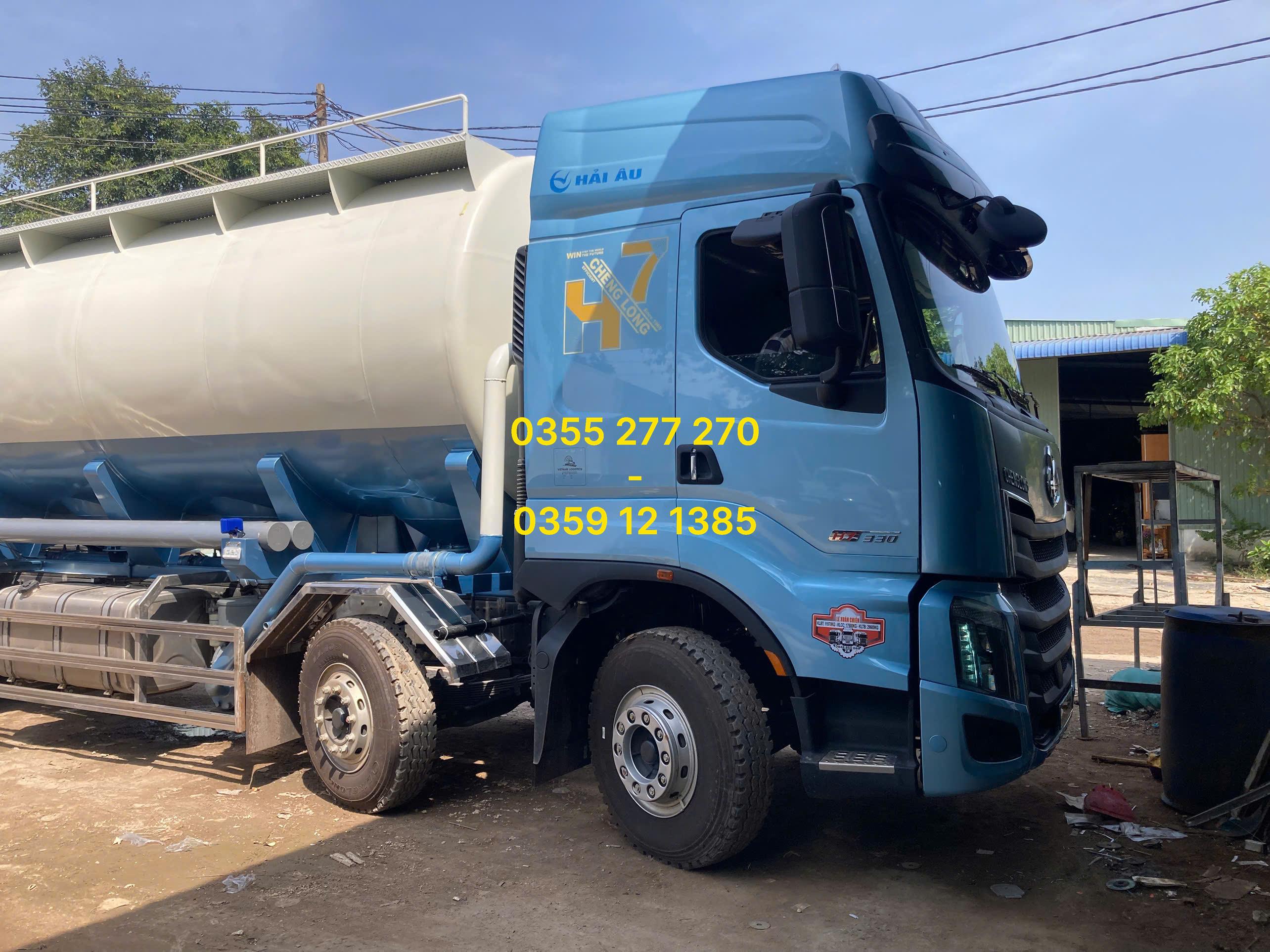 Xe Bồn Chở Cám Sài Gòn