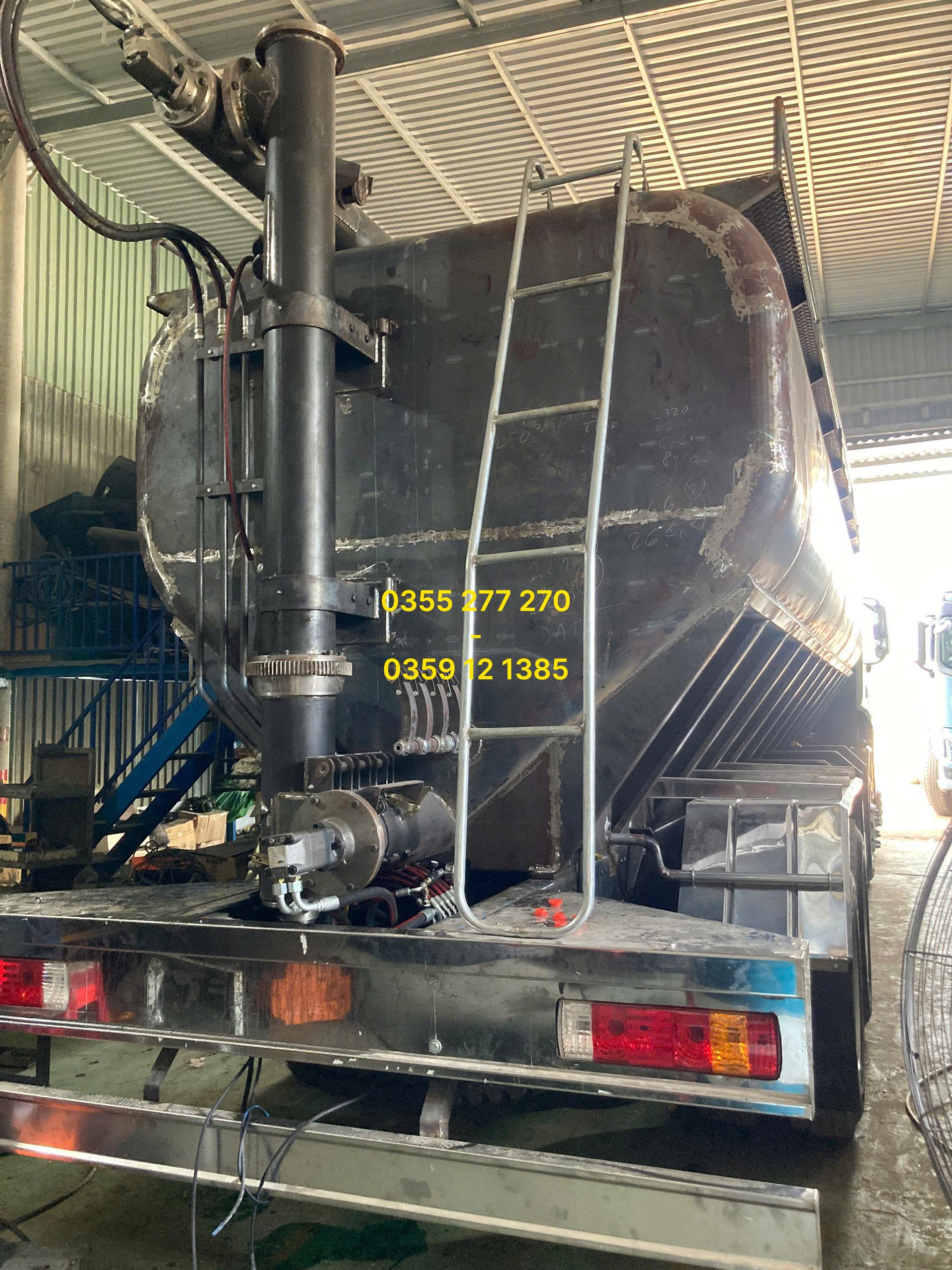 Hoán cải rơ mooc Sài Gòn,Xe Bồn Chở Cám Sài Gòn,Cải tạo xe bồn chở cám,Hoán cải xe bồn chở cám