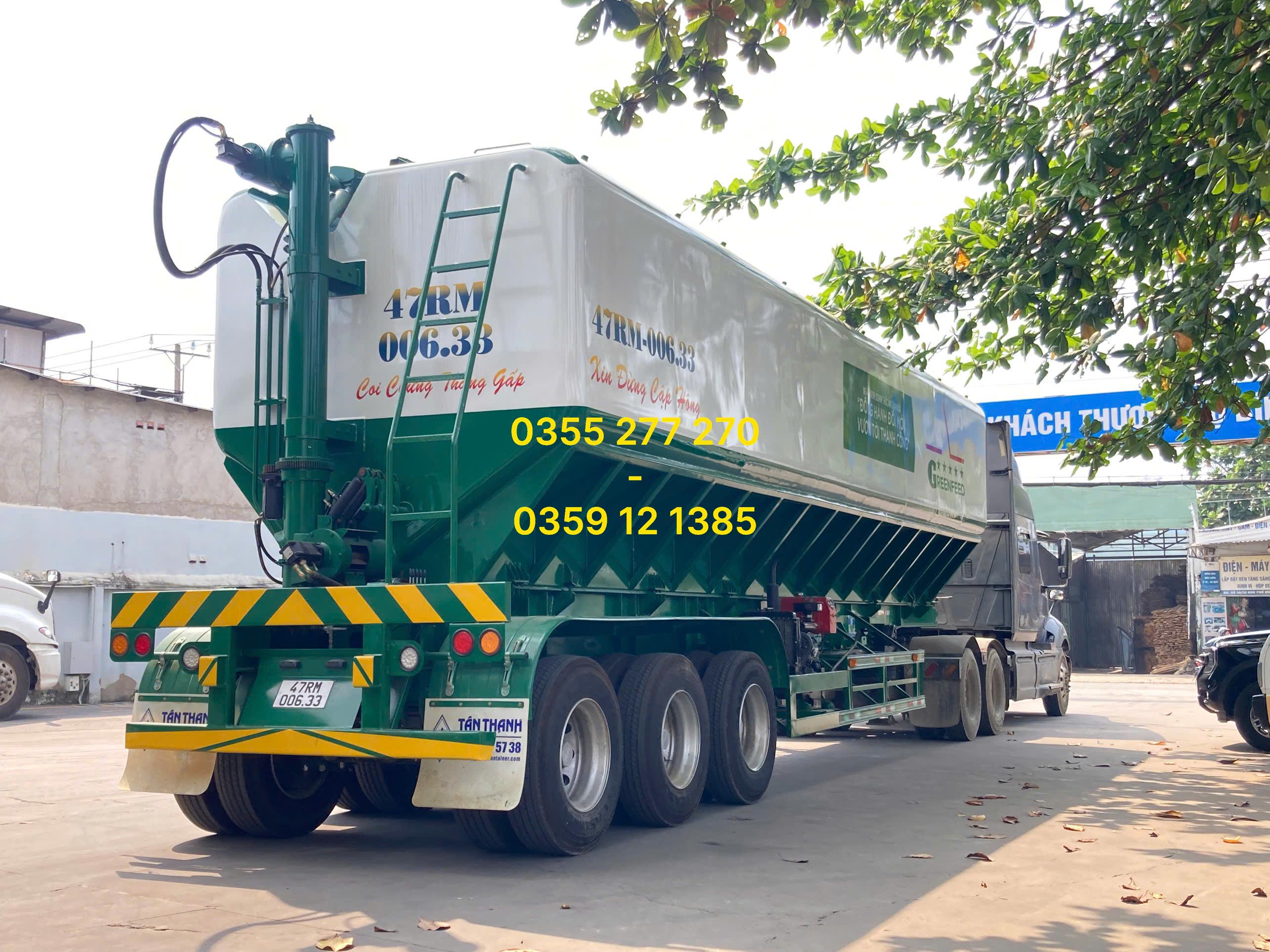 Xe Bồn Chở Cám Sài Gòn