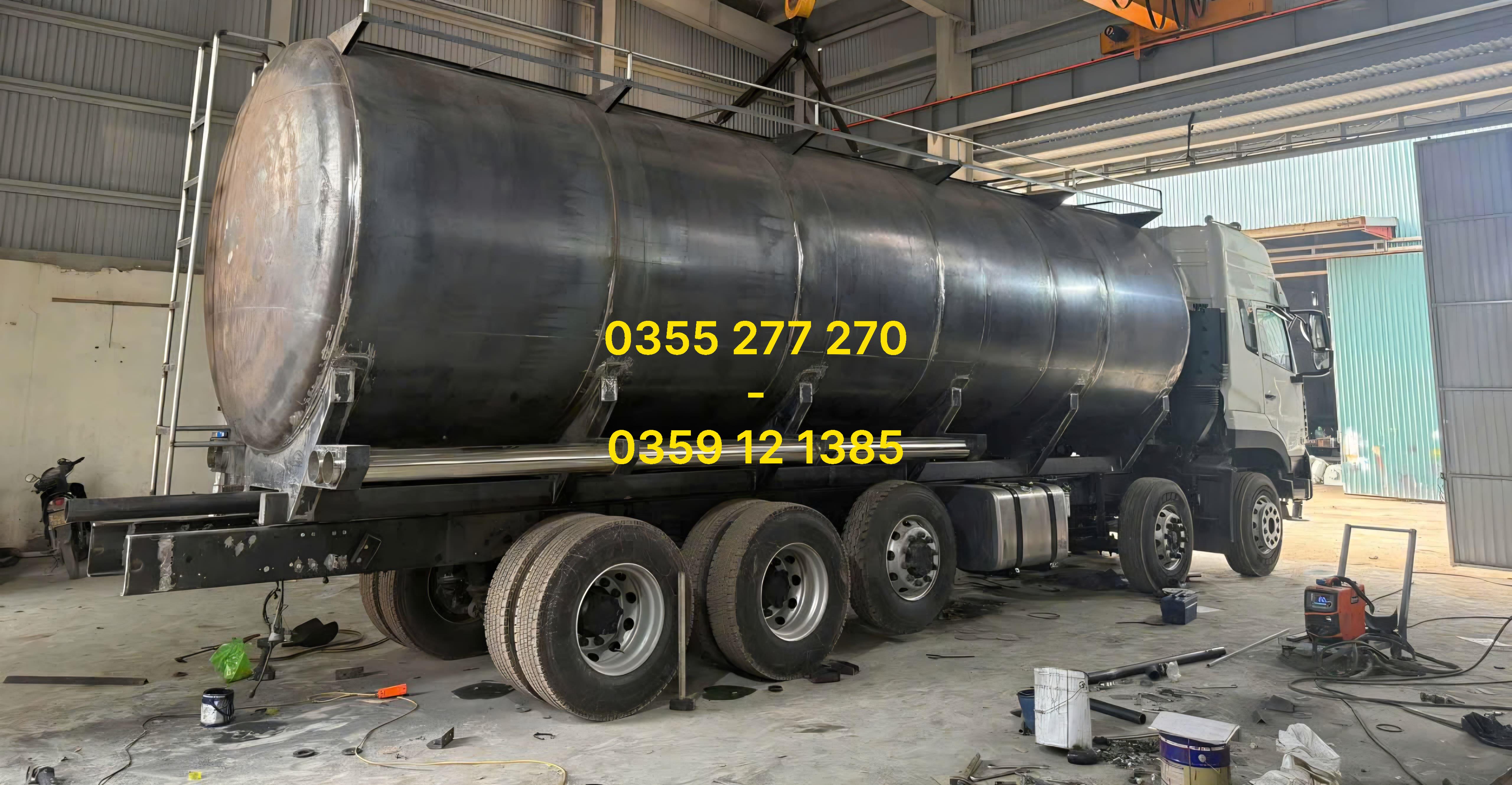 Xe bồn chở cám HCM