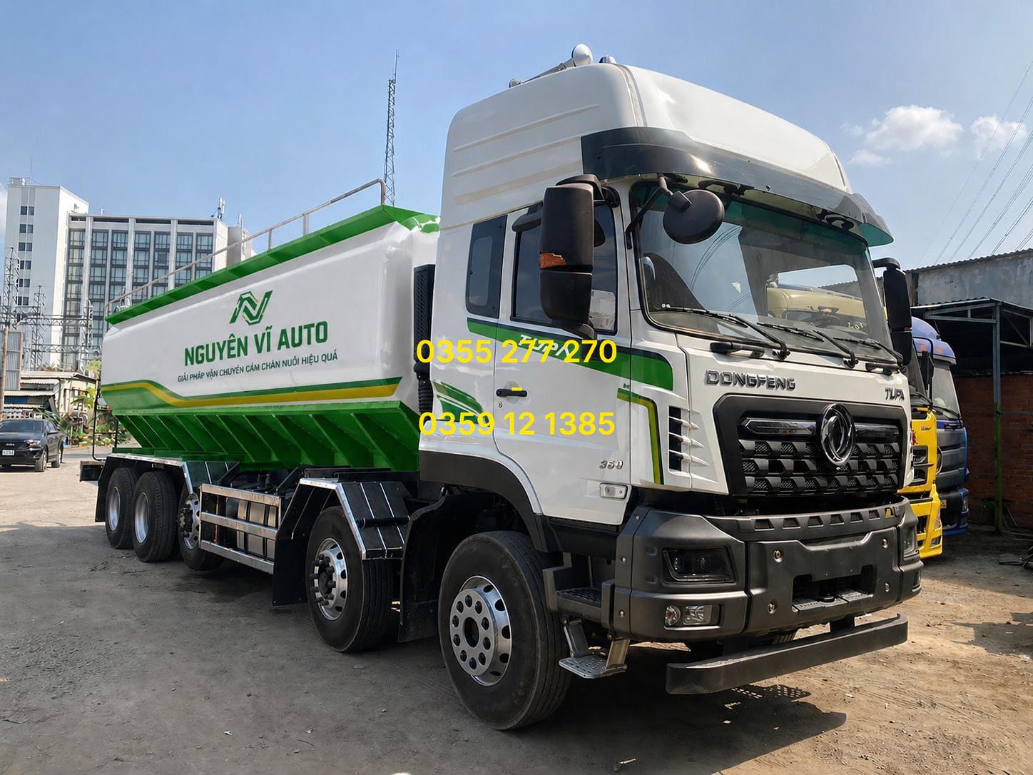 Xe bồn chở cám HCM
