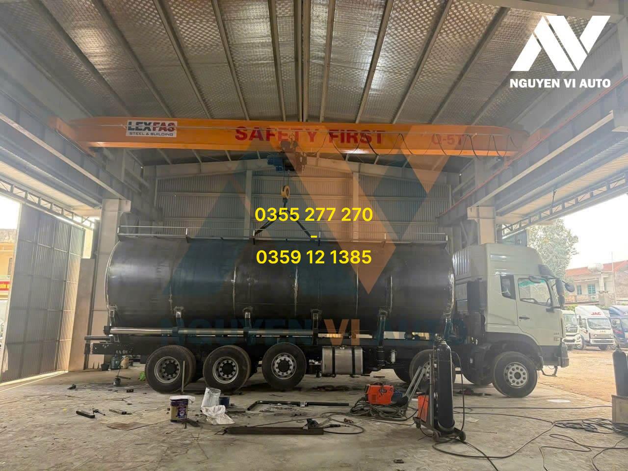 Xe bồn chở cám HCM