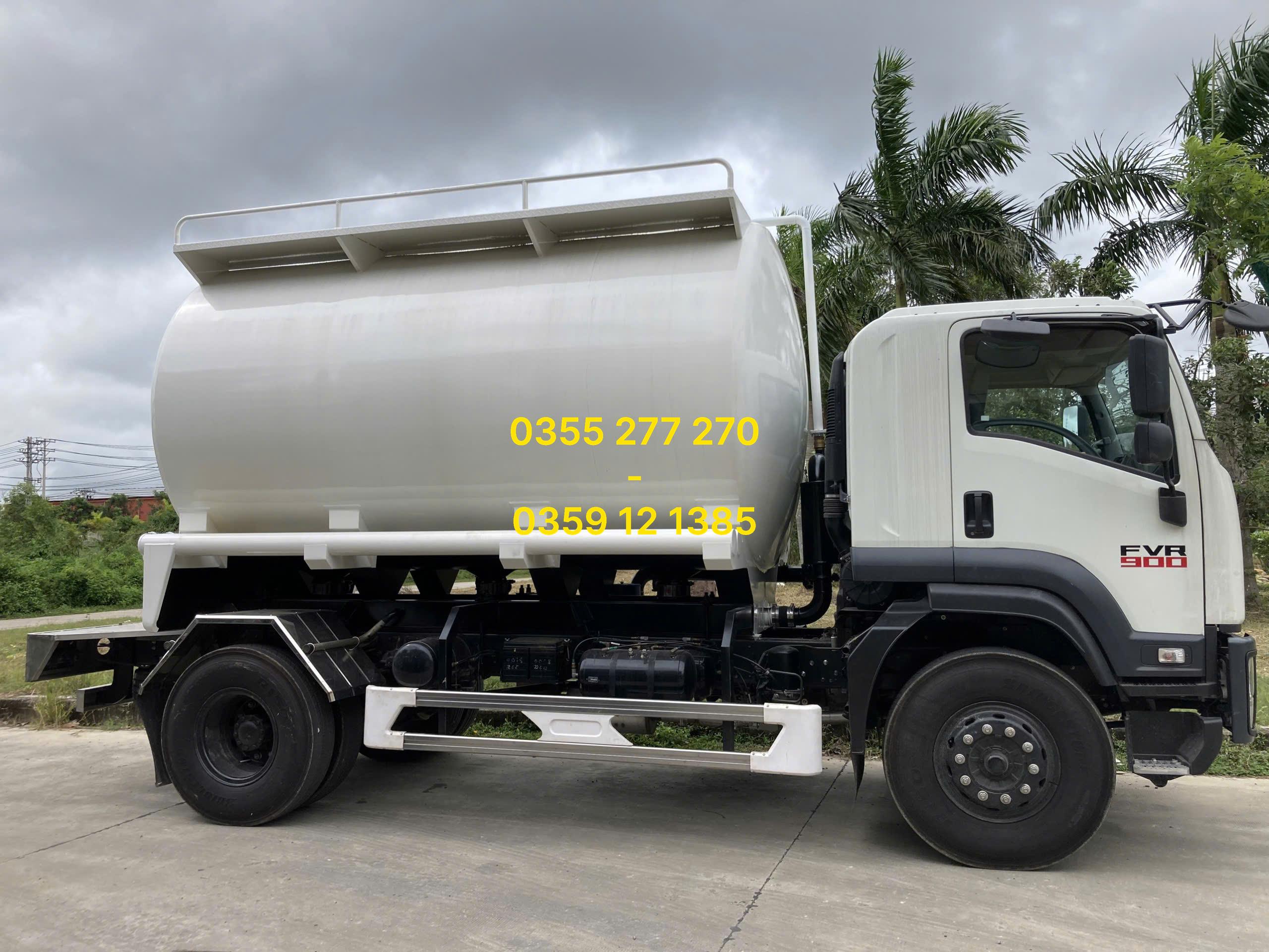 xe bồn chở cám HCM